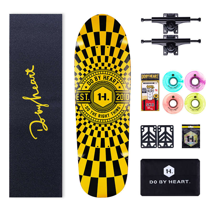 F1 BOARD - BLACK AND YELLOW